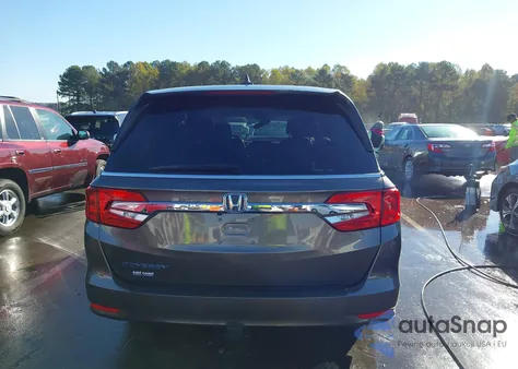 2019 Honda Odyssey Ex-L z USA, uszkodzony, nr VIN 5FNRL6H72KB119272